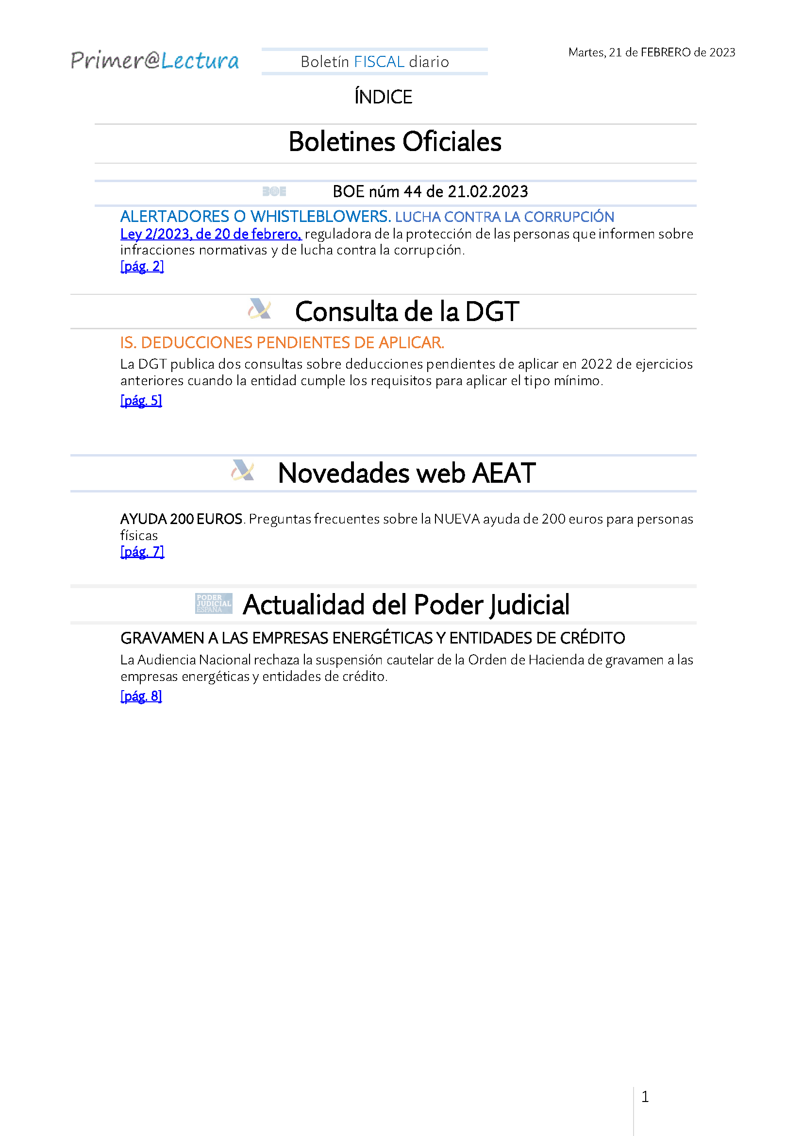 Boletín fiscal 21 02 2023
