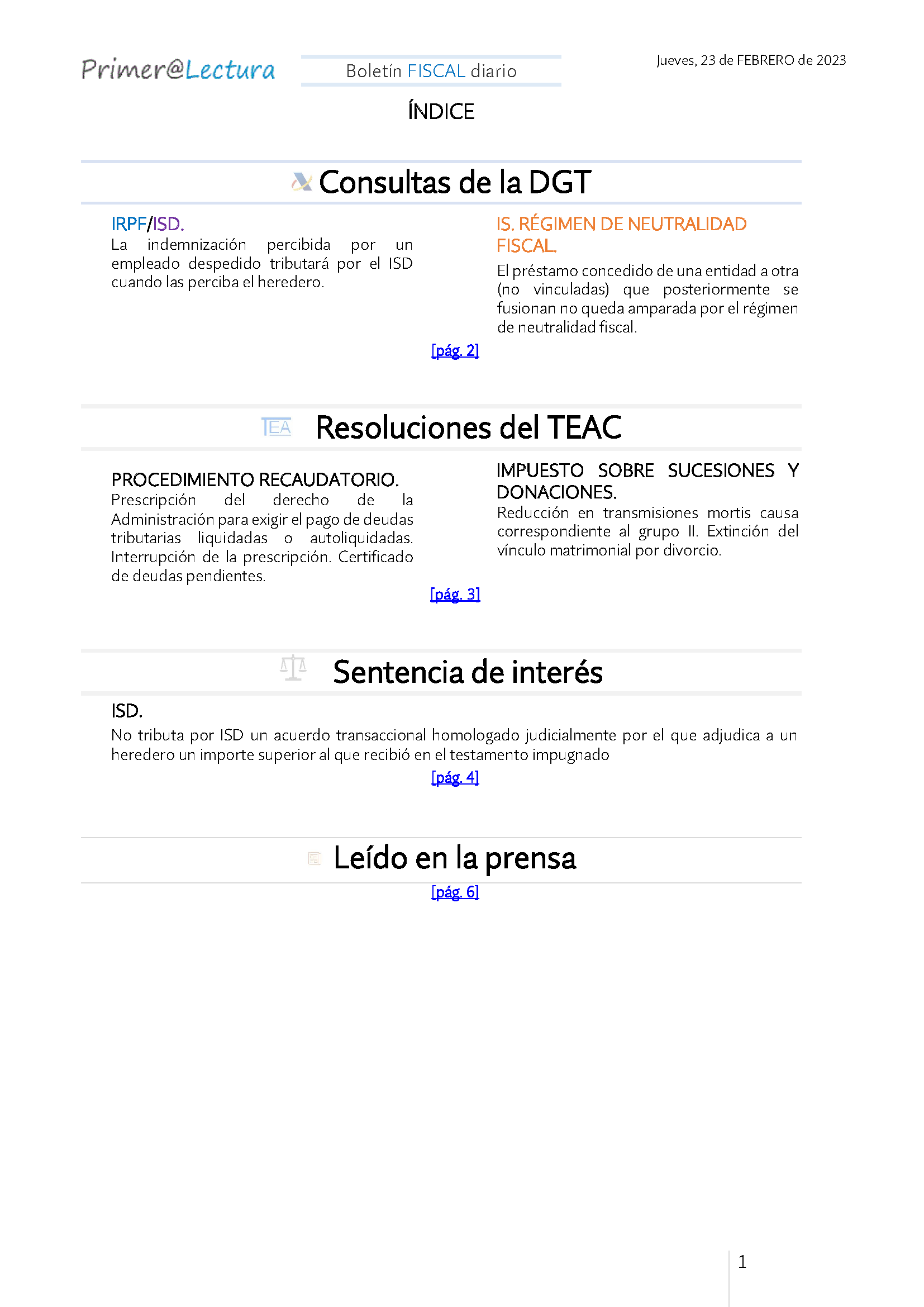 Boletín fiscal 23 02 2023