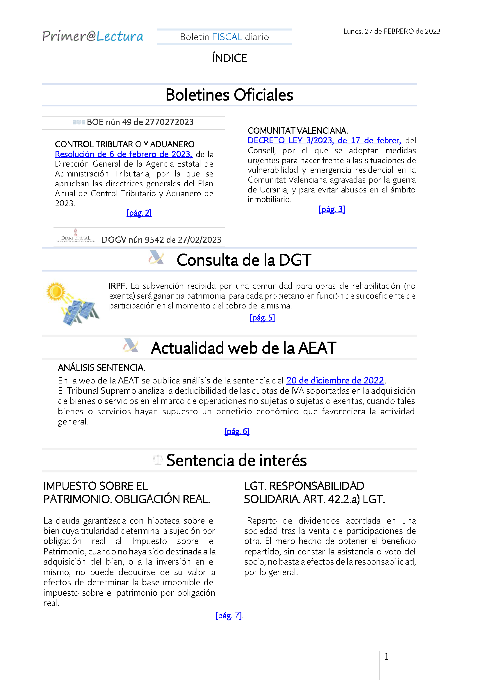 Boletín fiscal 27 02 2023