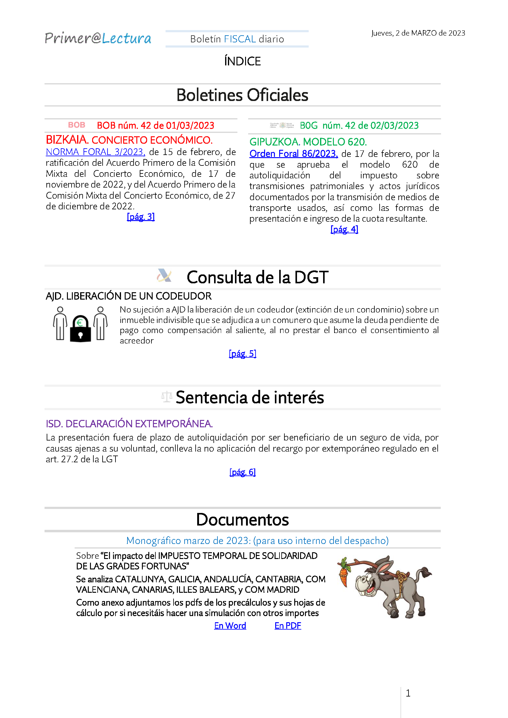 Boletín fiscal 02 03 2023