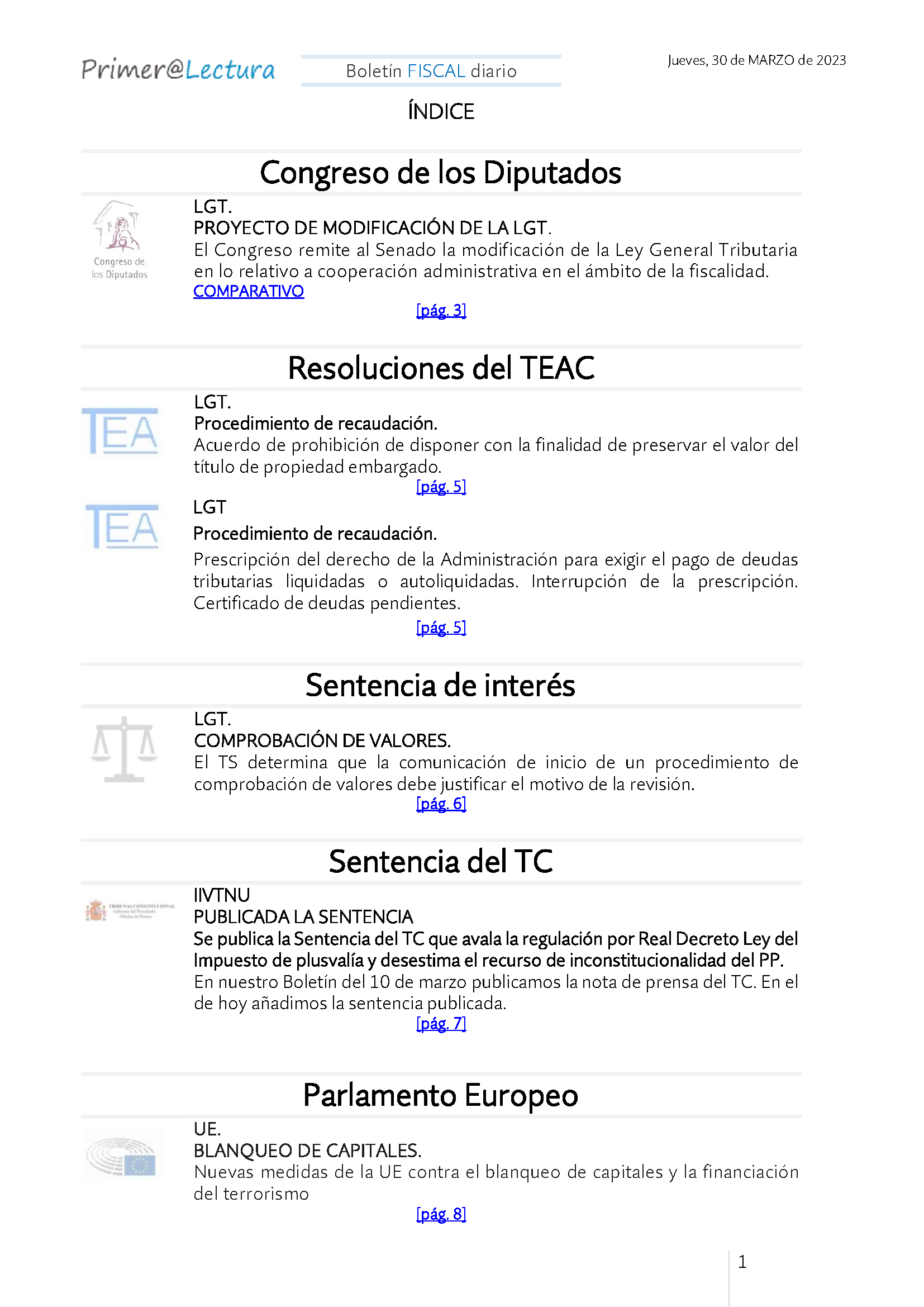 Boletín fiscal 30 03 2023