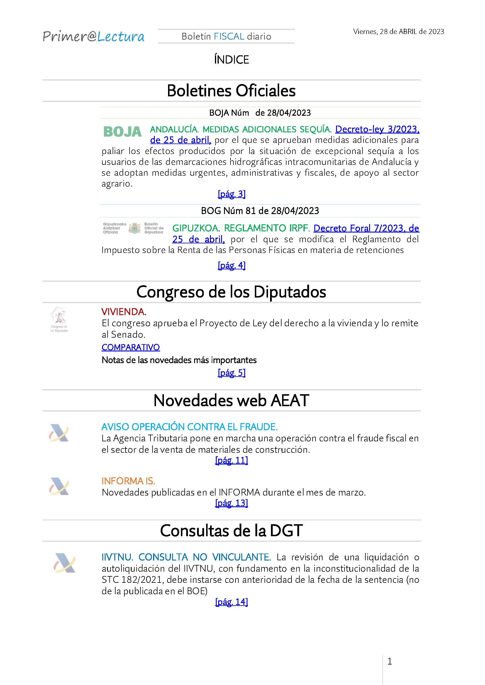 Boletín fiscal 28 04 2023