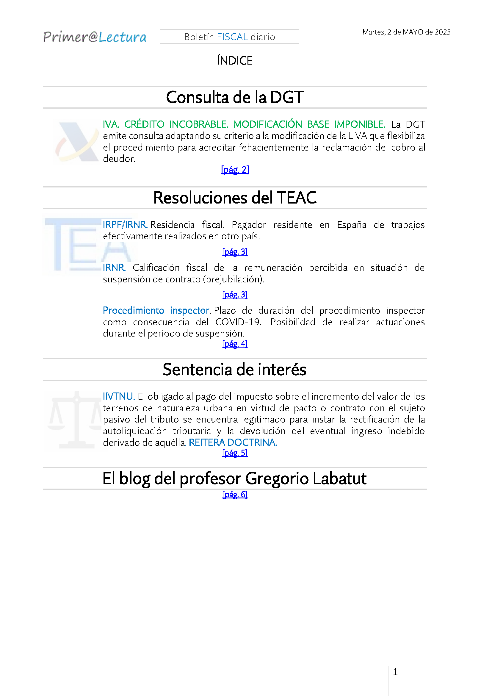 Boletín fiscal 02 05 2023