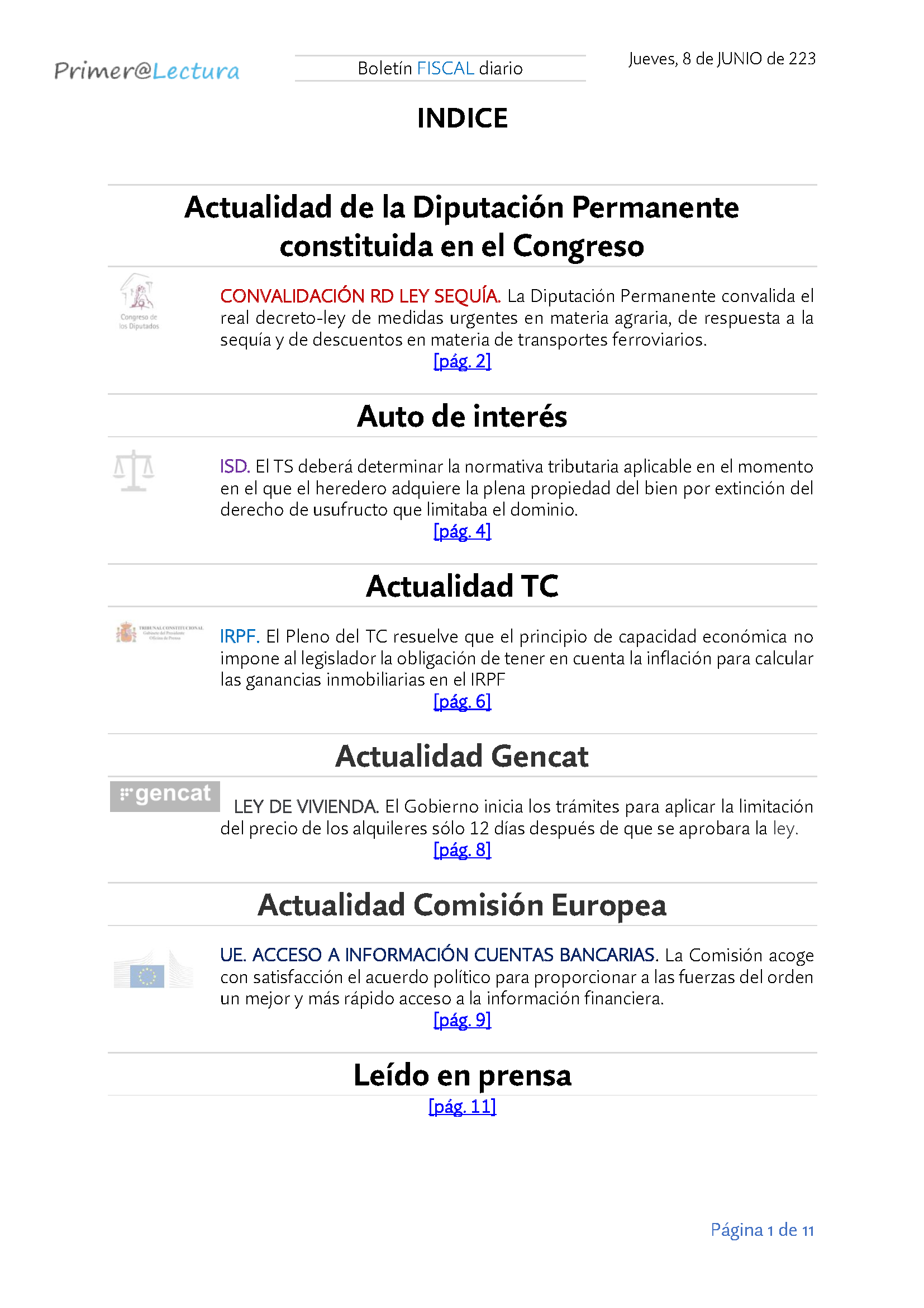 Boletín fiscal 08 06 2023