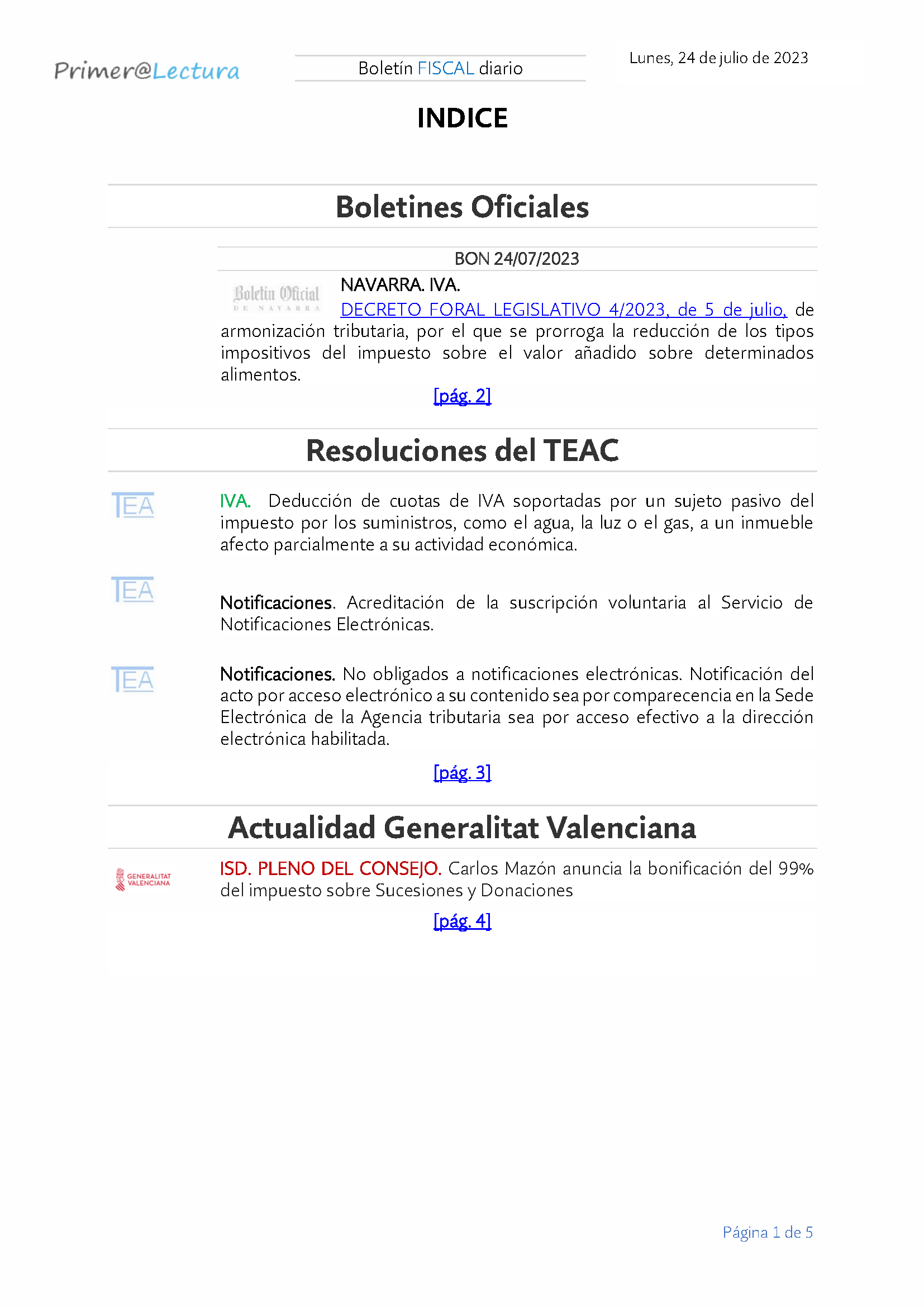 Boletín fiscal 24 07 2023