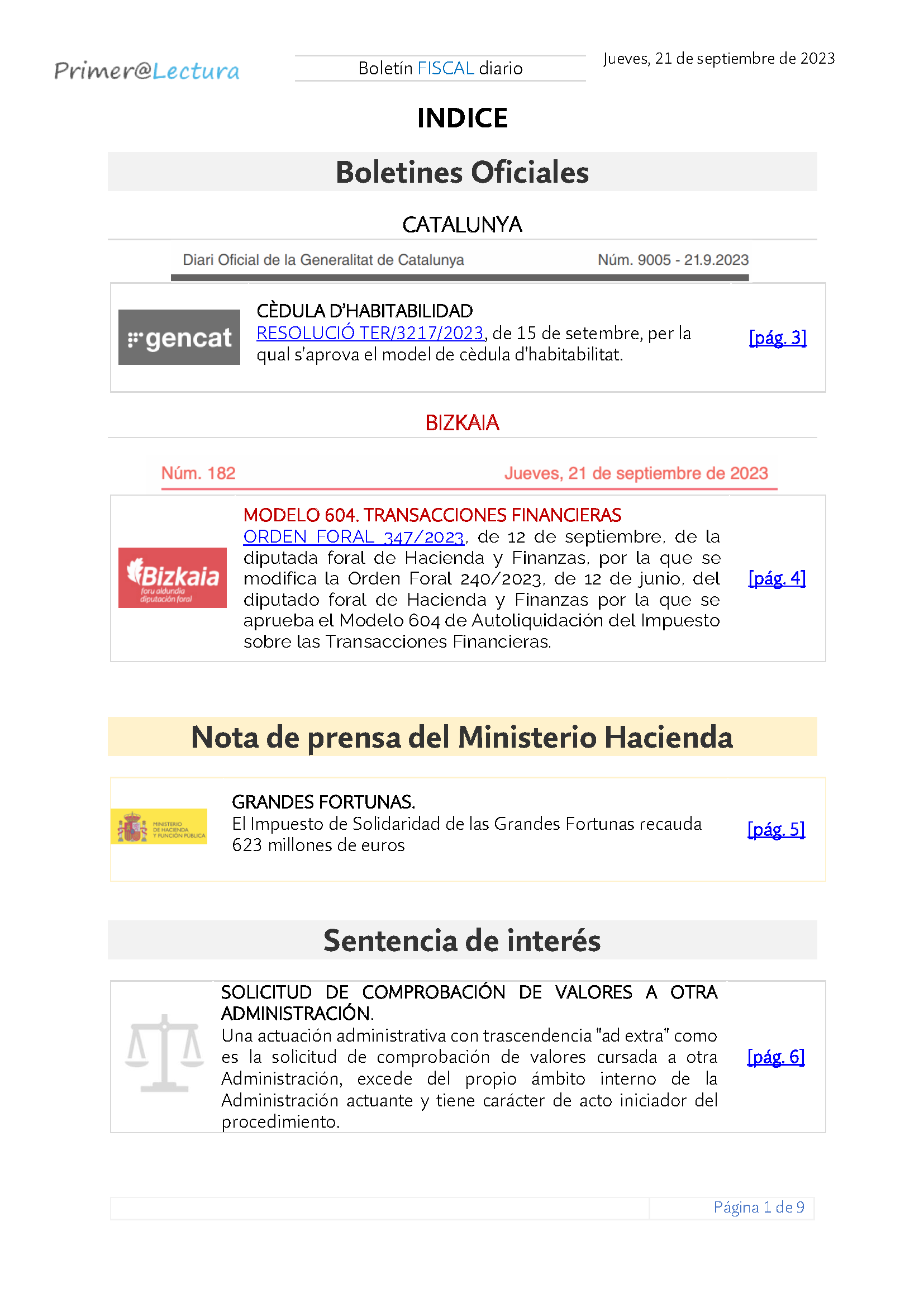 Boletín fiscal 21 09 2023