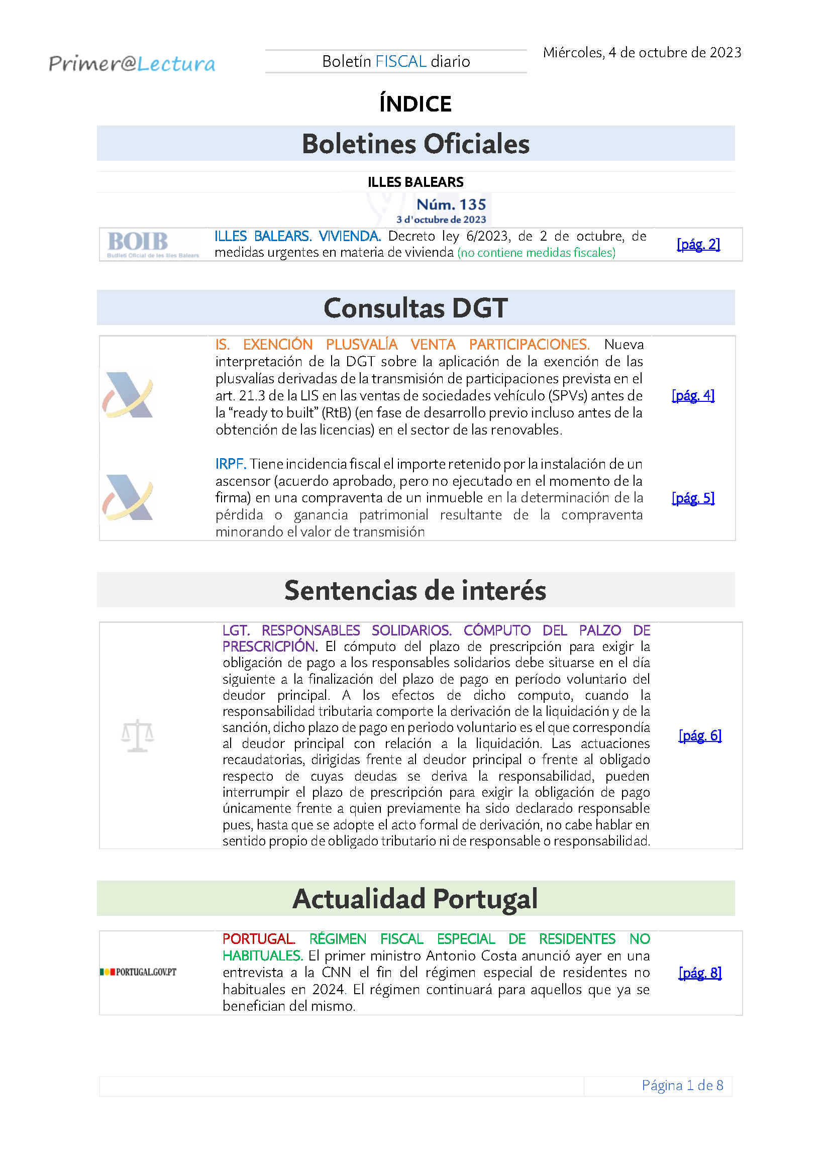 Boletín fiscal 04 10 2023