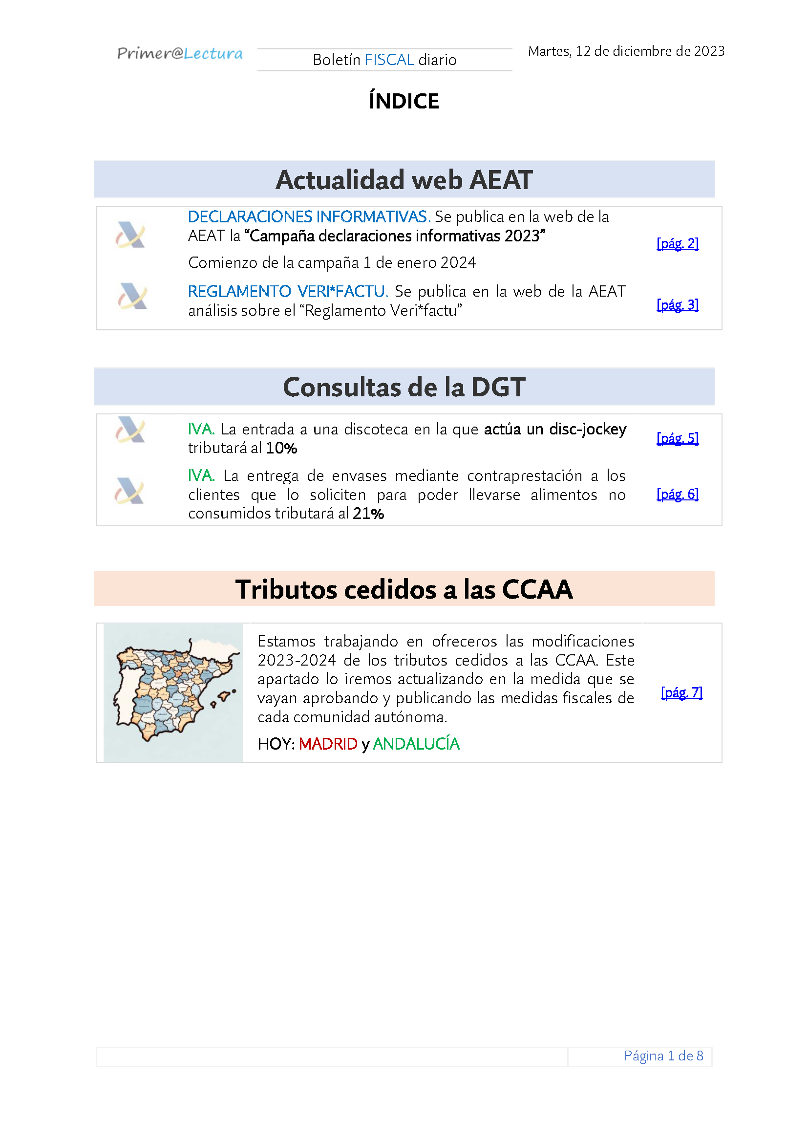 Boletín fiscal 12 12 2023