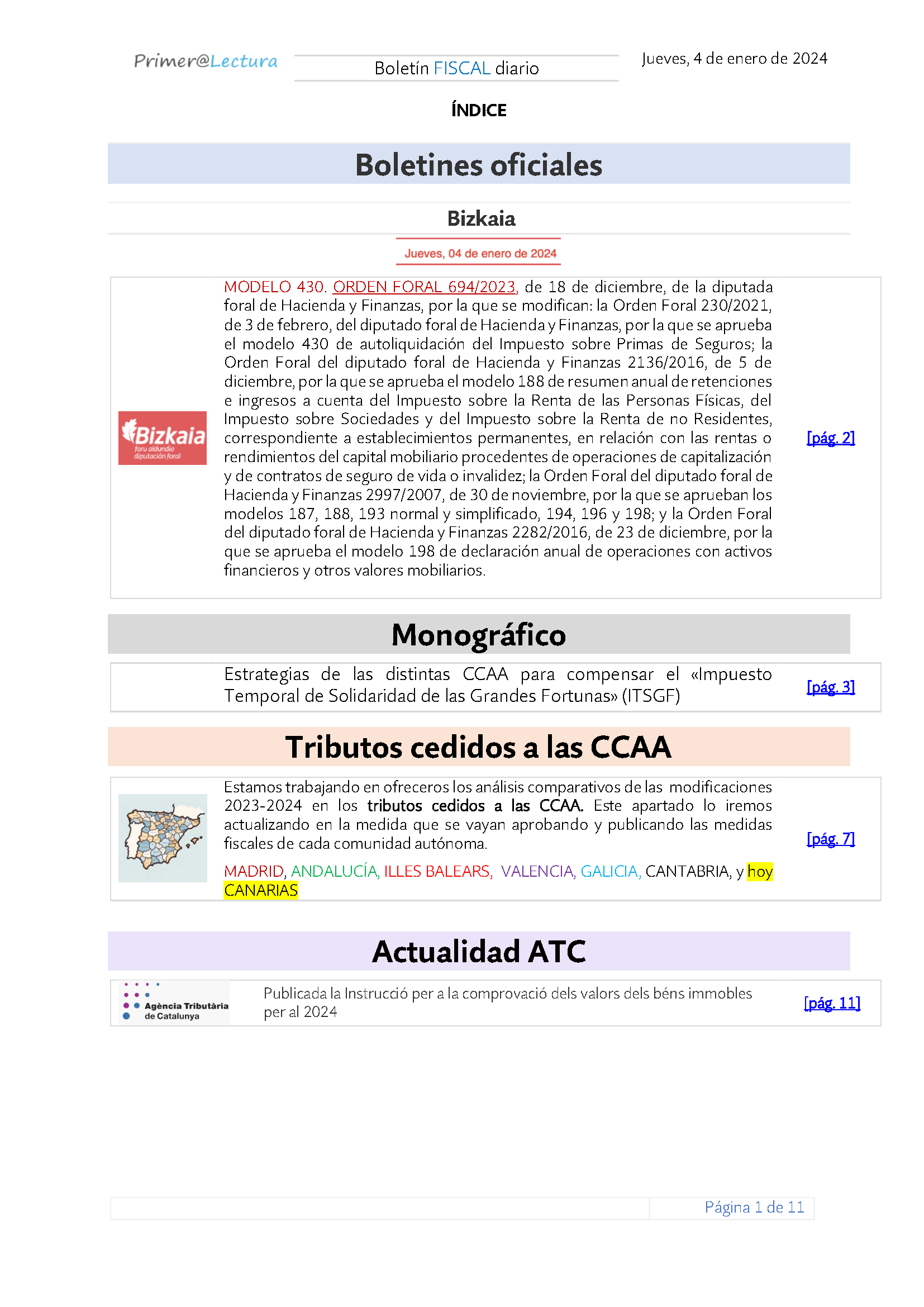 Boletín fiscal 04 01 2024