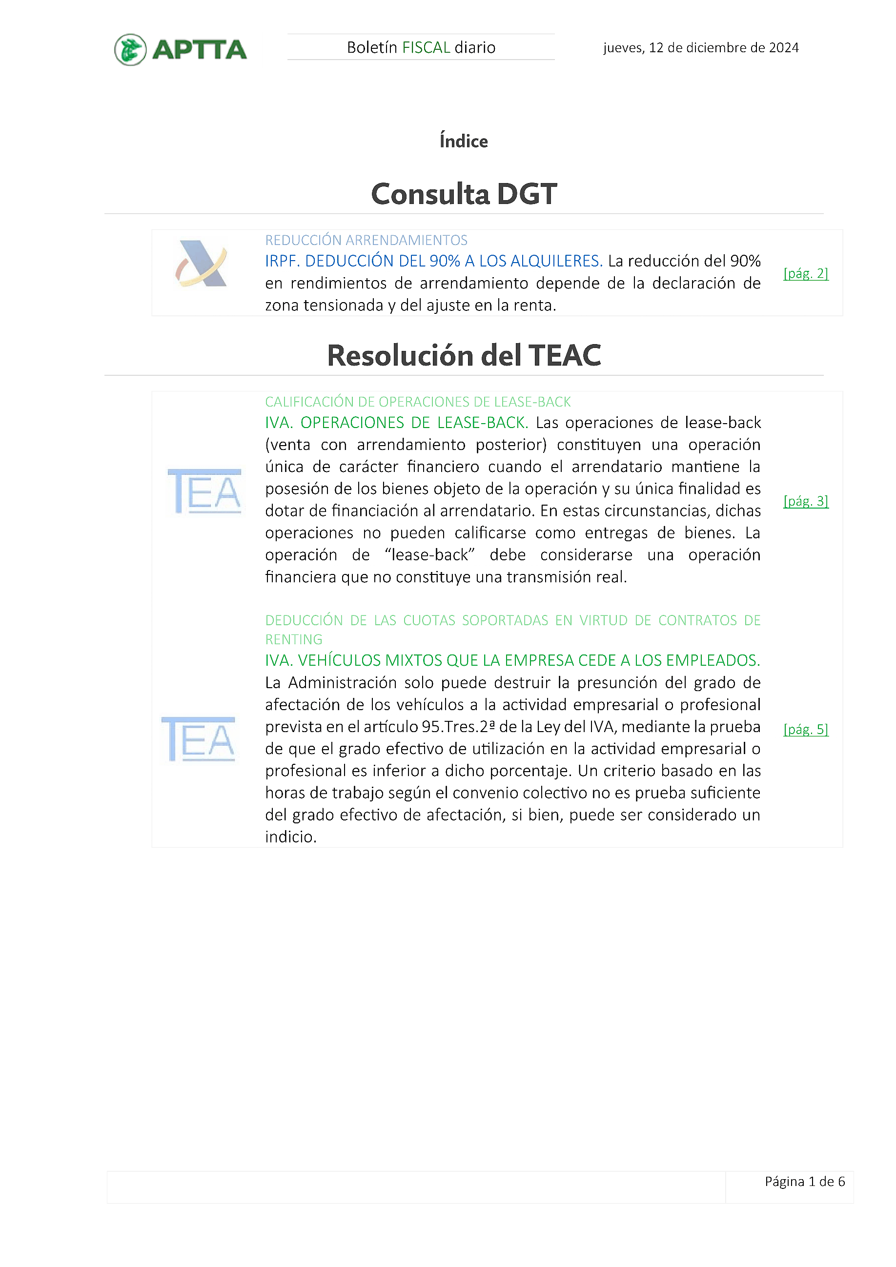 Boletín fiscal 12/12/2024