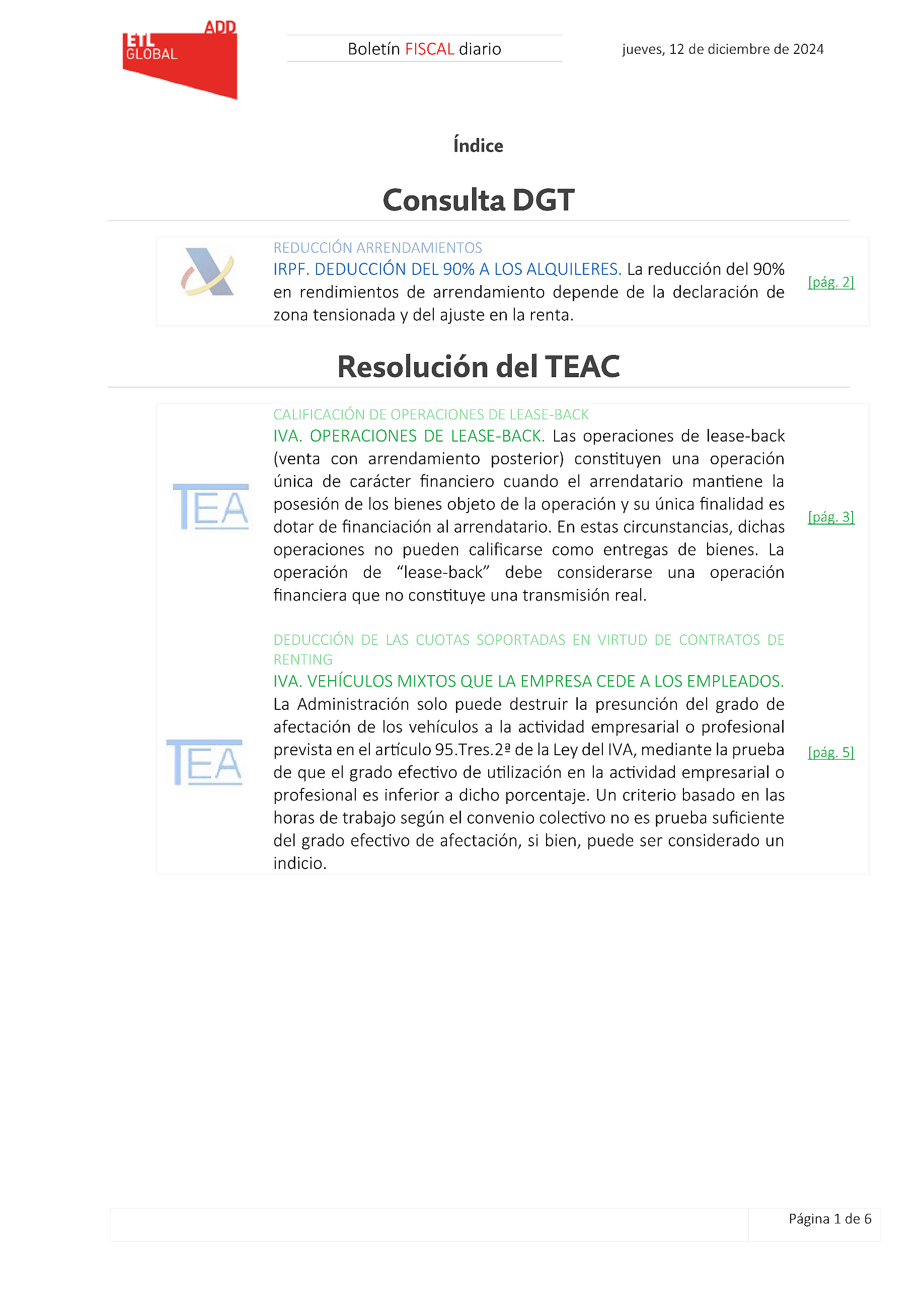 Boletín fiscal 12/12/2024