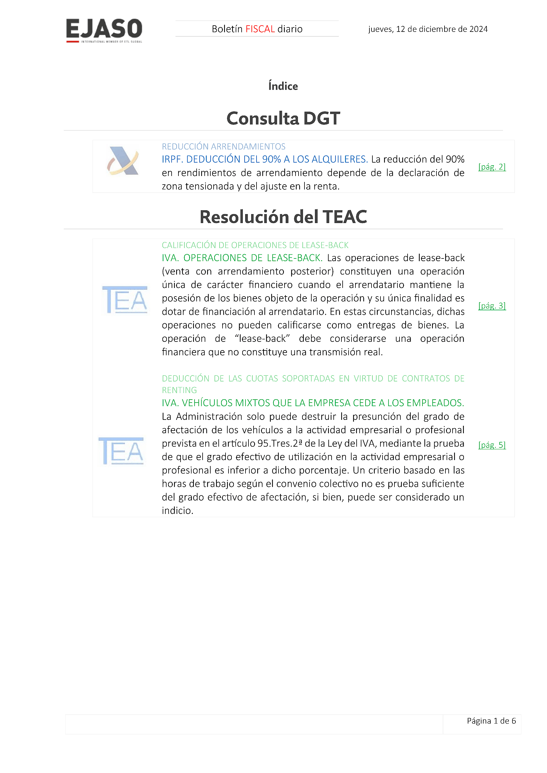 Boletín fiscal 12/12/2024